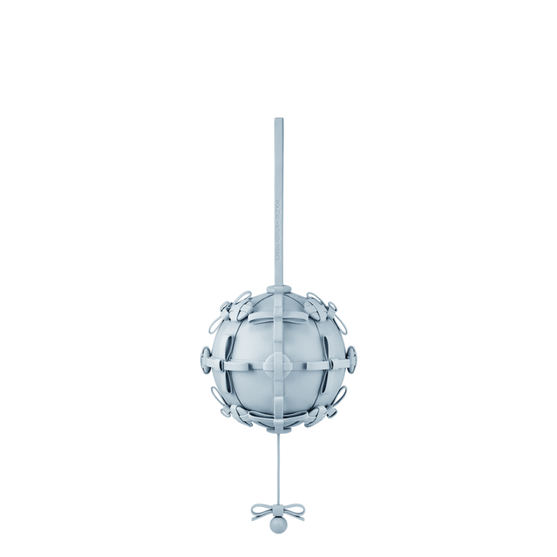 Button Bow Sphere - Cloud